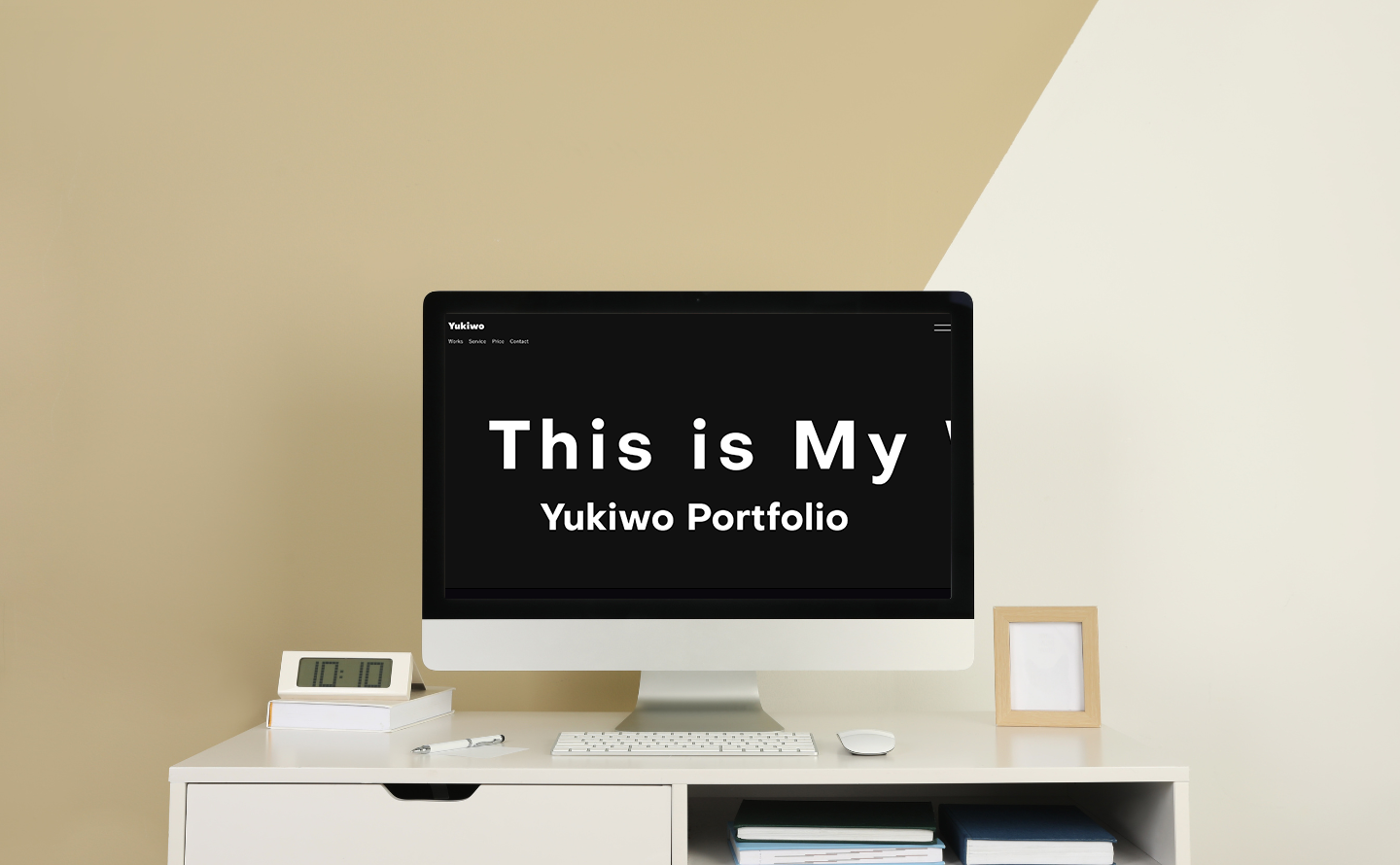 Classic Portfolioサイト