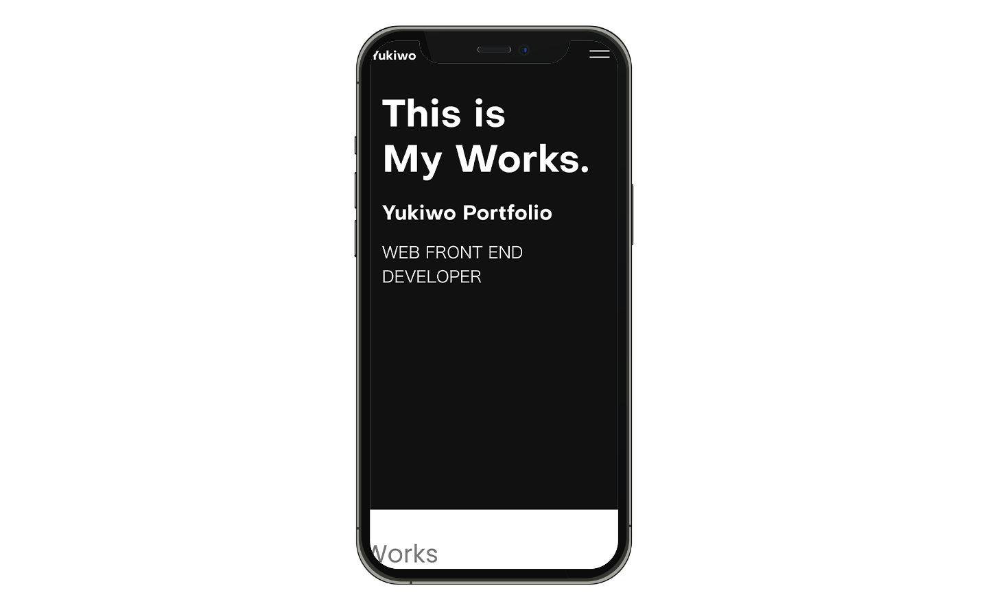 Classic Portfolioサイト